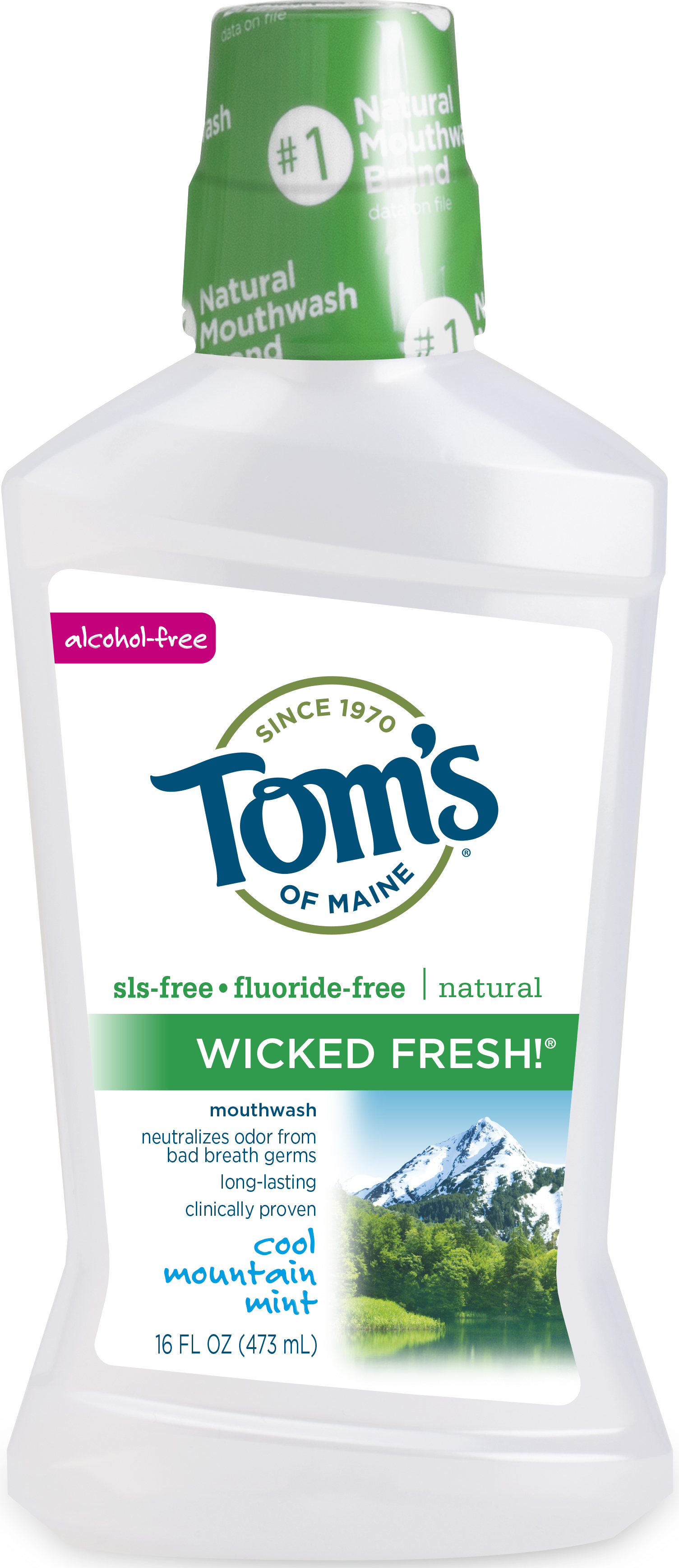 Cool Mountain Mint Wicked Fresh! Mouthwash 16oz product image